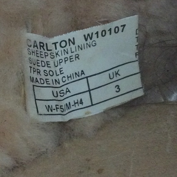 EMU Australian Suede Leather Sheepskin Sz 5 - Picture 11 of 11